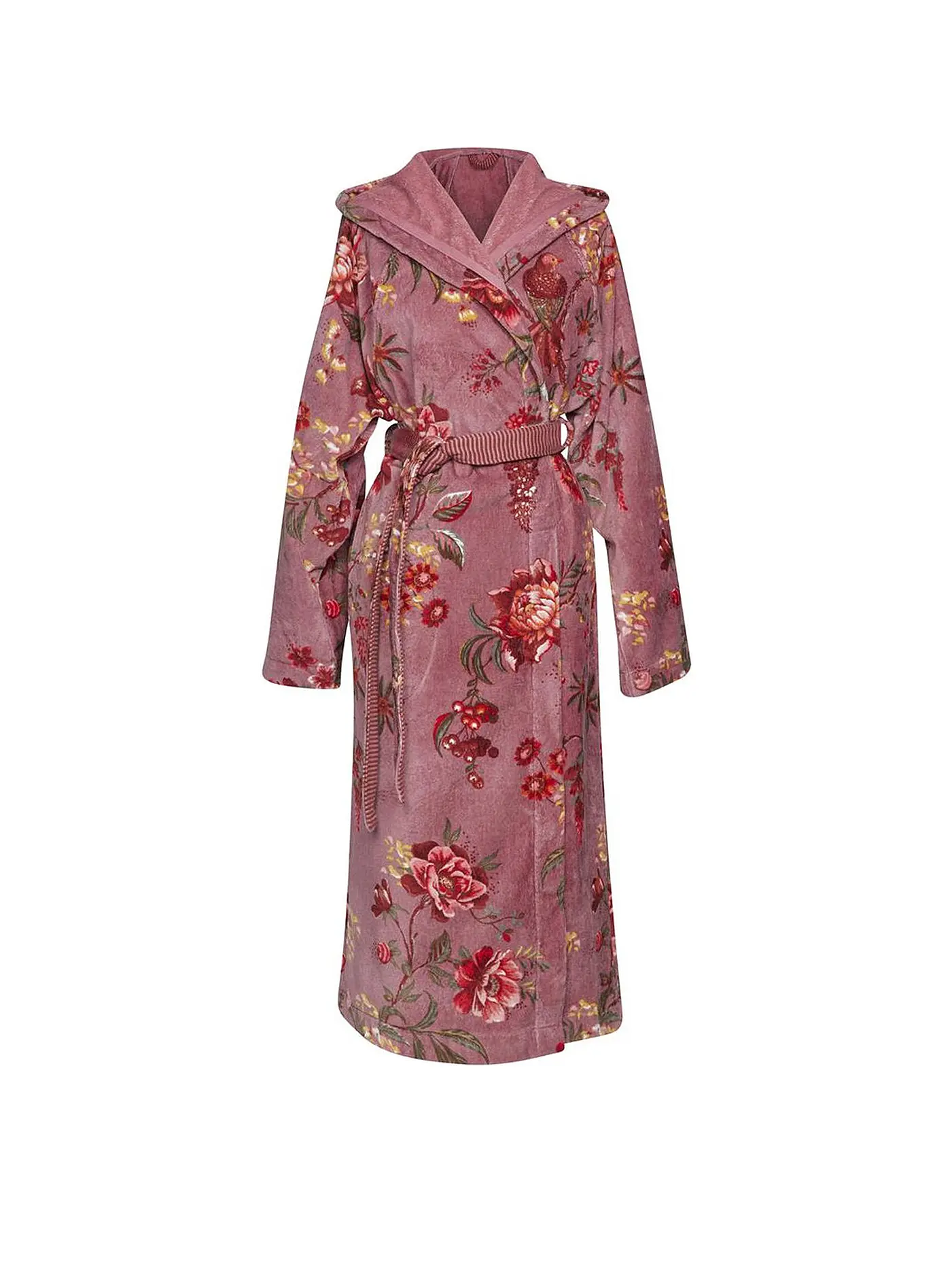 PIP STUDIO | Damen Bademantel SECRET GARDEN Mauve | 